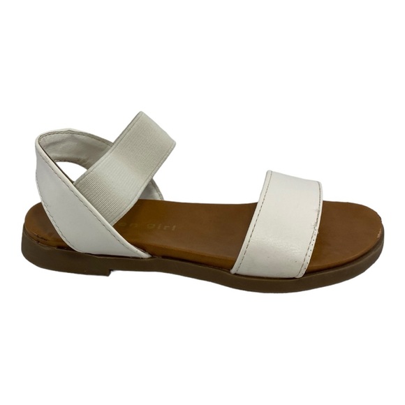 Steve Madden Girls Kids JDebraa White Strap Size 11 Sandals - Picture 8 of 10
